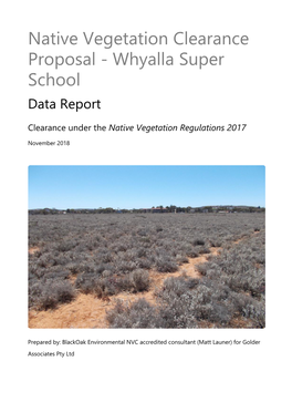 Whyalla Super School Data Report