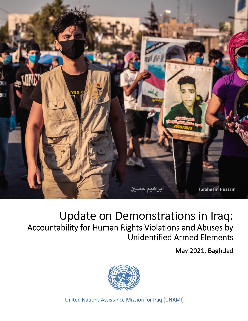 Update on Demonstrations in Iraq: Accountability for Human Rights Violations and Abuses by Unidentified Armed Elements