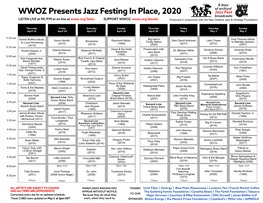WWOZ Presents Jazz Festing in Place, 2020