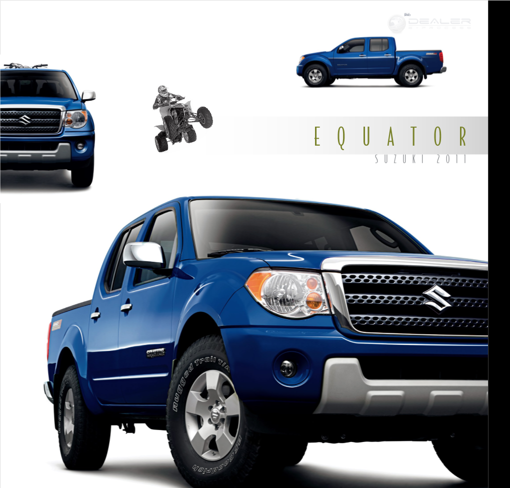 2011 Suzuki Equator Brochure