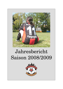 Saisonbericht 2009