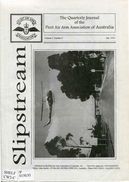The Quarterly Journal of the Fleet Air Arm Association of Australia