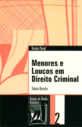 Menores E ___---, Loucos Em Direito Criminal