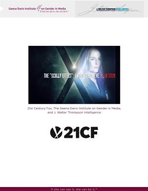 Scully Effecteffect”:“: I Want to Believe…In Stem