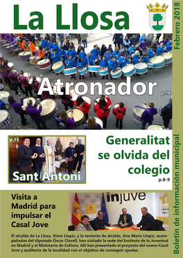 Generalitat Se Olvida Del Colegio Sant Antoni P.8-9