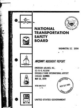 The NTSB Accident Report