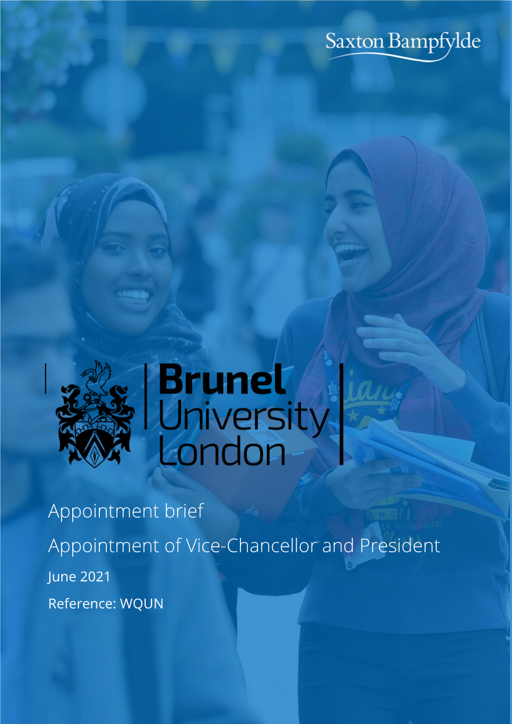 Appointment Brief Appointment of Vice-Chancellor and President