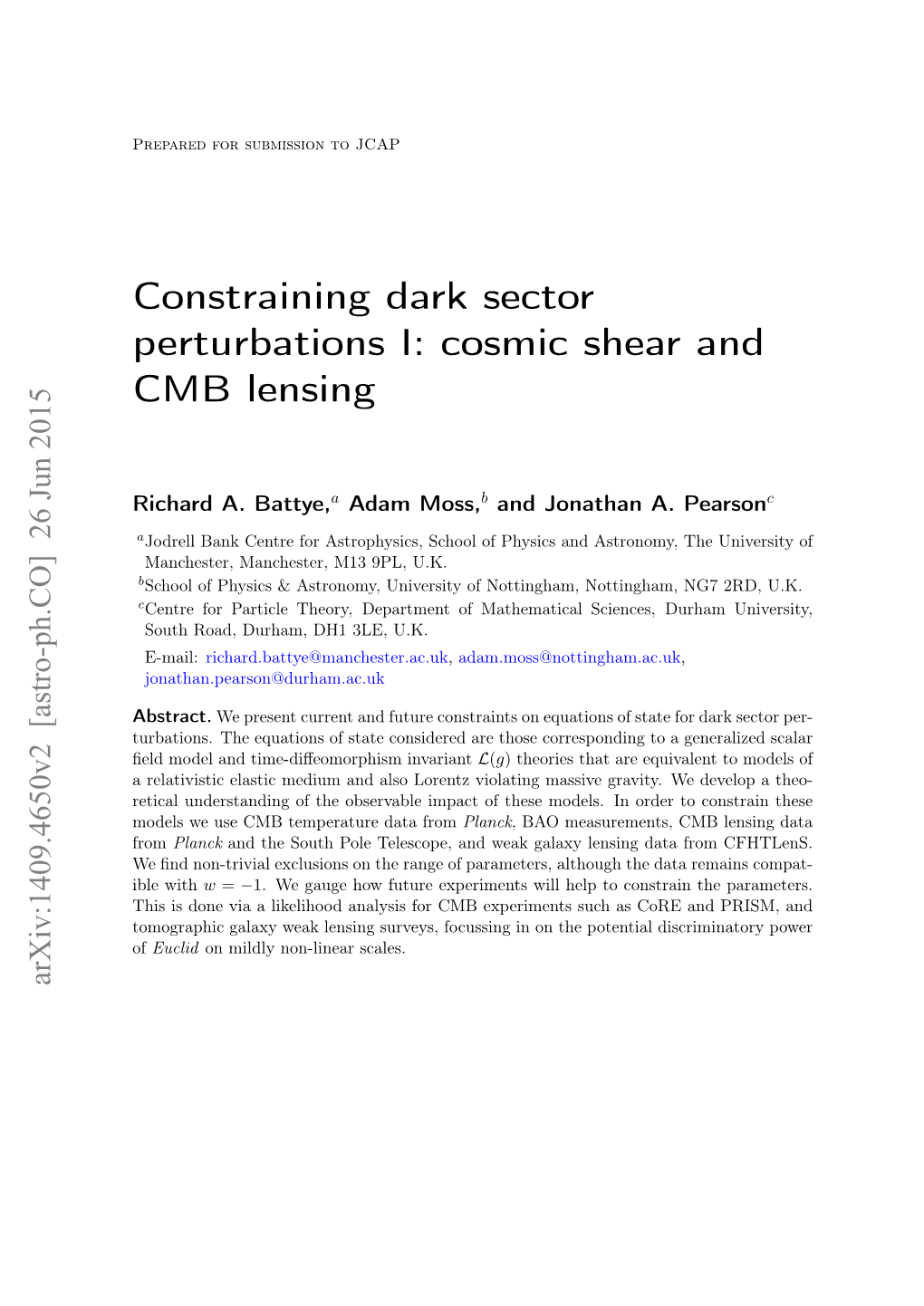 Cosmic Shear and CMB Lensing