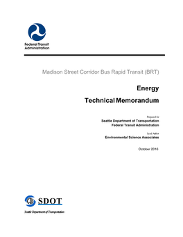 Energy Technical Memorandum