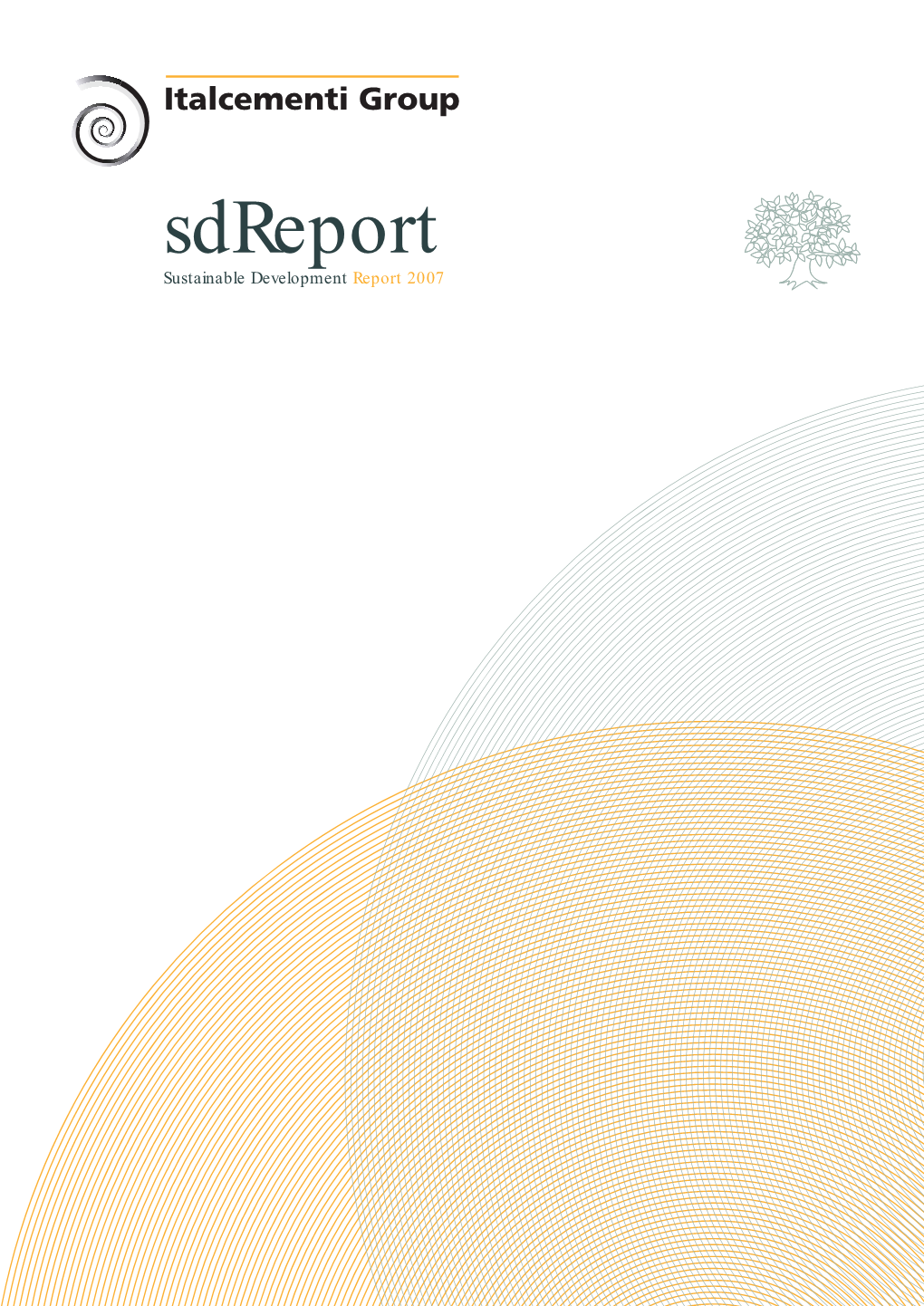 Sdreport Sustainable Development Report 2007 Italy France/Belgium China North America
