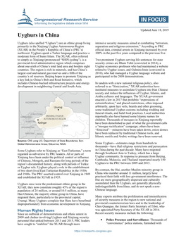 Uyghurs in China