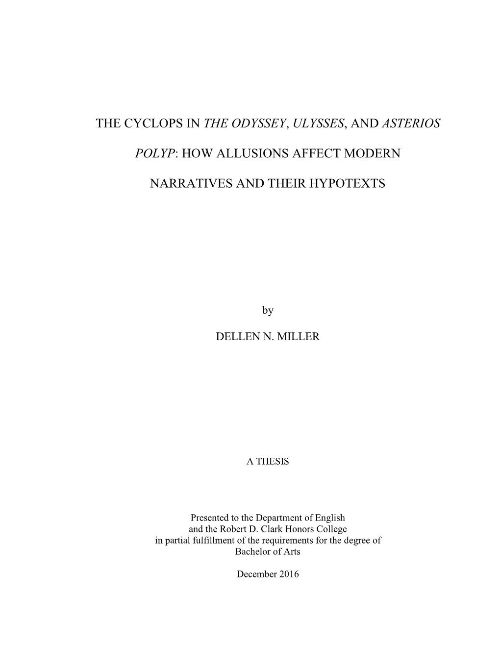 the-cyclops-in-the-odyssey-ulysses-and-asterios-polyp-how-allusions