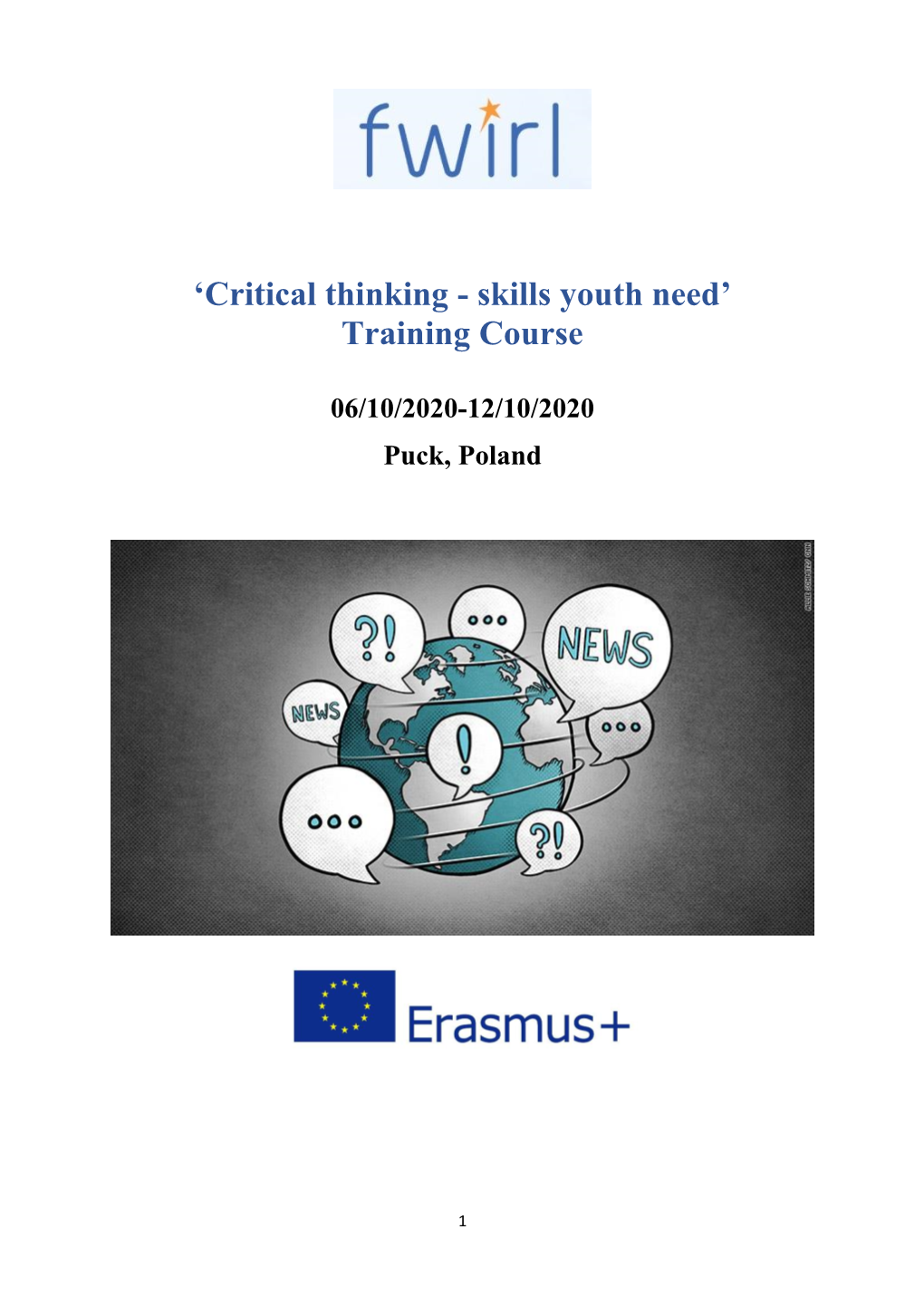 Critical Thinking - Skills Youth Need’ Training Course