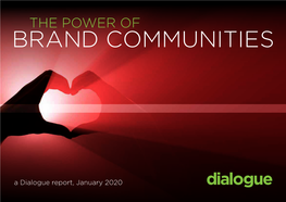 Brand Communities