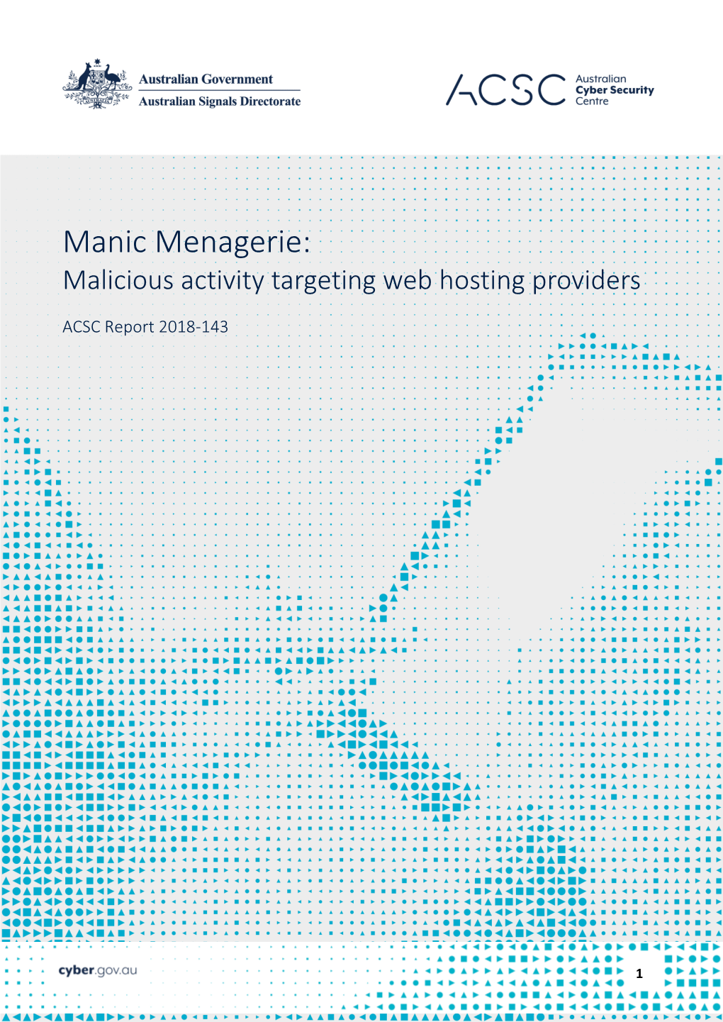 Manic Menagerie: Malicious Activity Targeting Web Hosting Providers