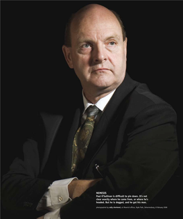 NEMESIS Paul O’Sullivan Is Difficult to Pin Down