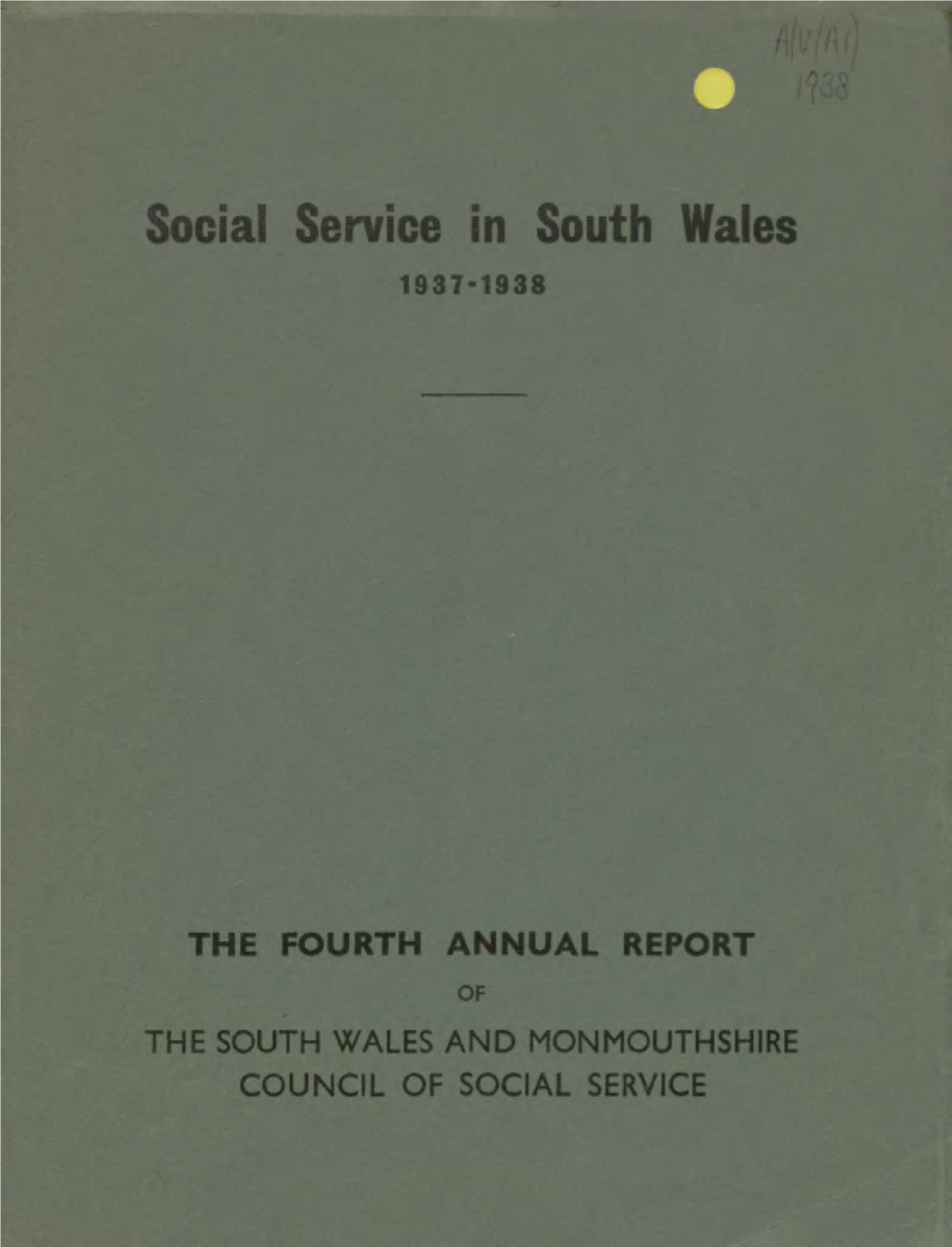 Social Service in South Wales