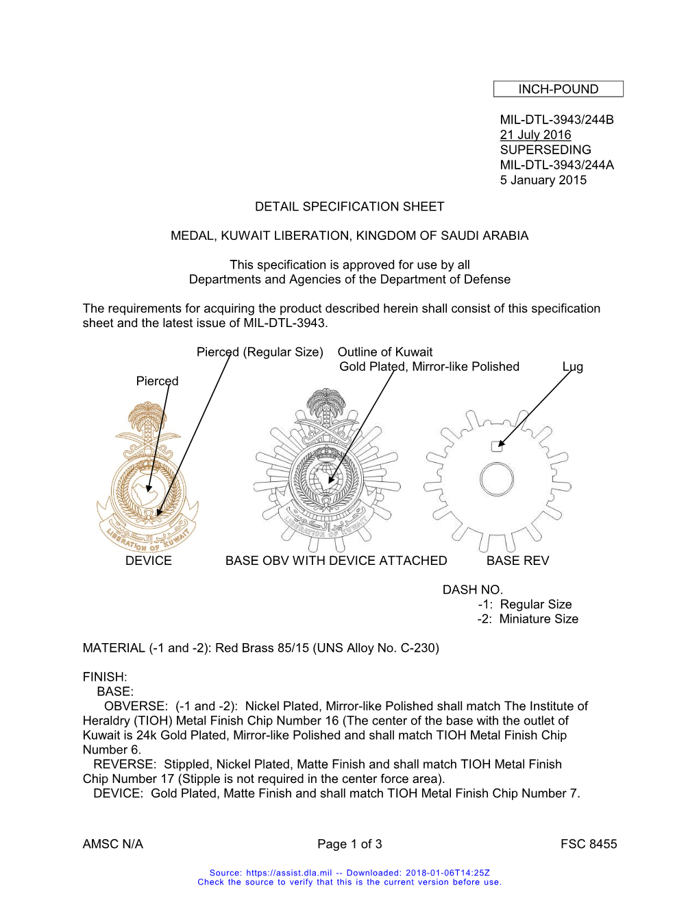 Mil-Dtl-3943-244B