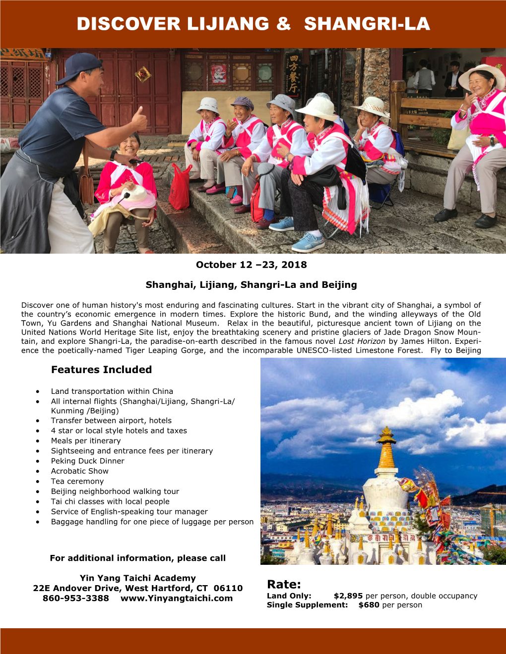 Discover Lijiang & Shangri-La