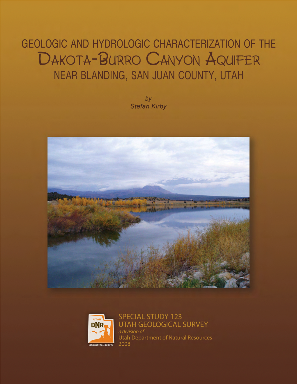 Geologic and Hydrologic Characterization of the Dakota-Burro Canyon Aquifer Near Blanding, San Juan County, Utah