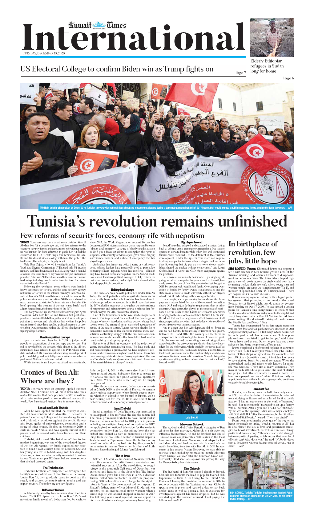 Tunisia's Revolution Remains Unfinished