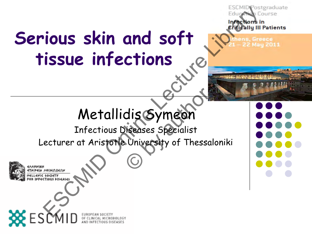 Necrotizing Fasciitis (NF)  Fourneir’S Gangrene  Diagnosis  Treatment  Outcomes © by Author