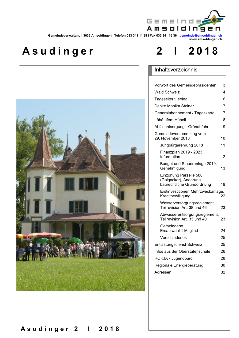 Asudinger 2 L 2018