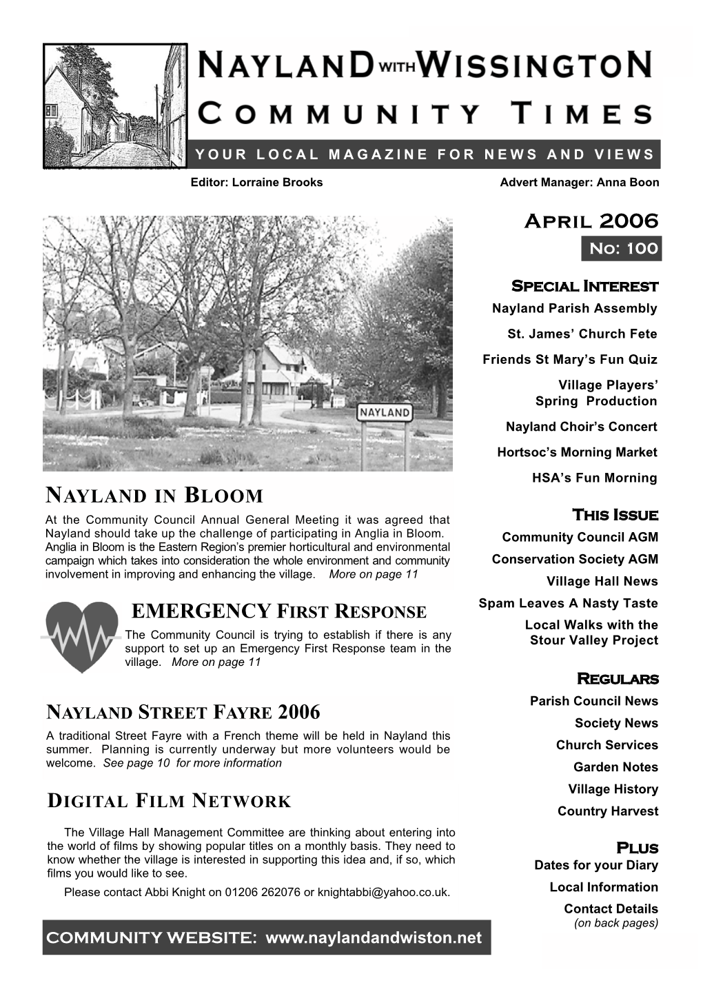 Nayland Times April 2006 For