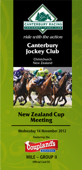 New Zealand Cup Meeting