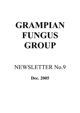 Grampian Fungus Group