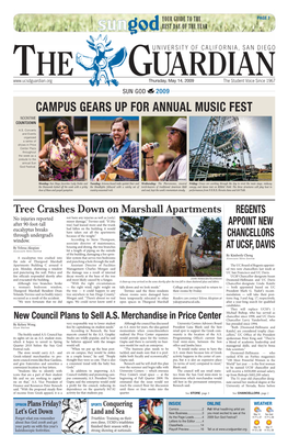 Campus Gears up for Annual Music Fest Noontime Countdown