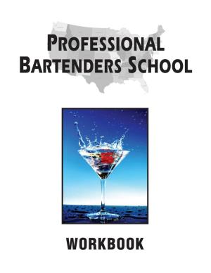 Professional Bartenders School Workbook
