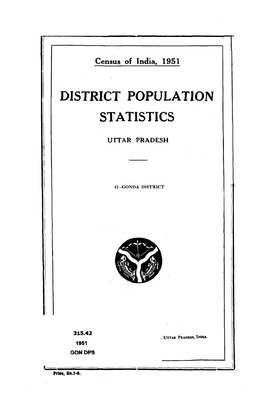 District Population Statistics, 47-Gonda, Uttar Pradesh