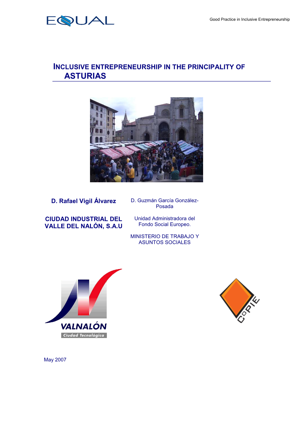 Inclusive Entrepreneurship in the Principality of Asturias