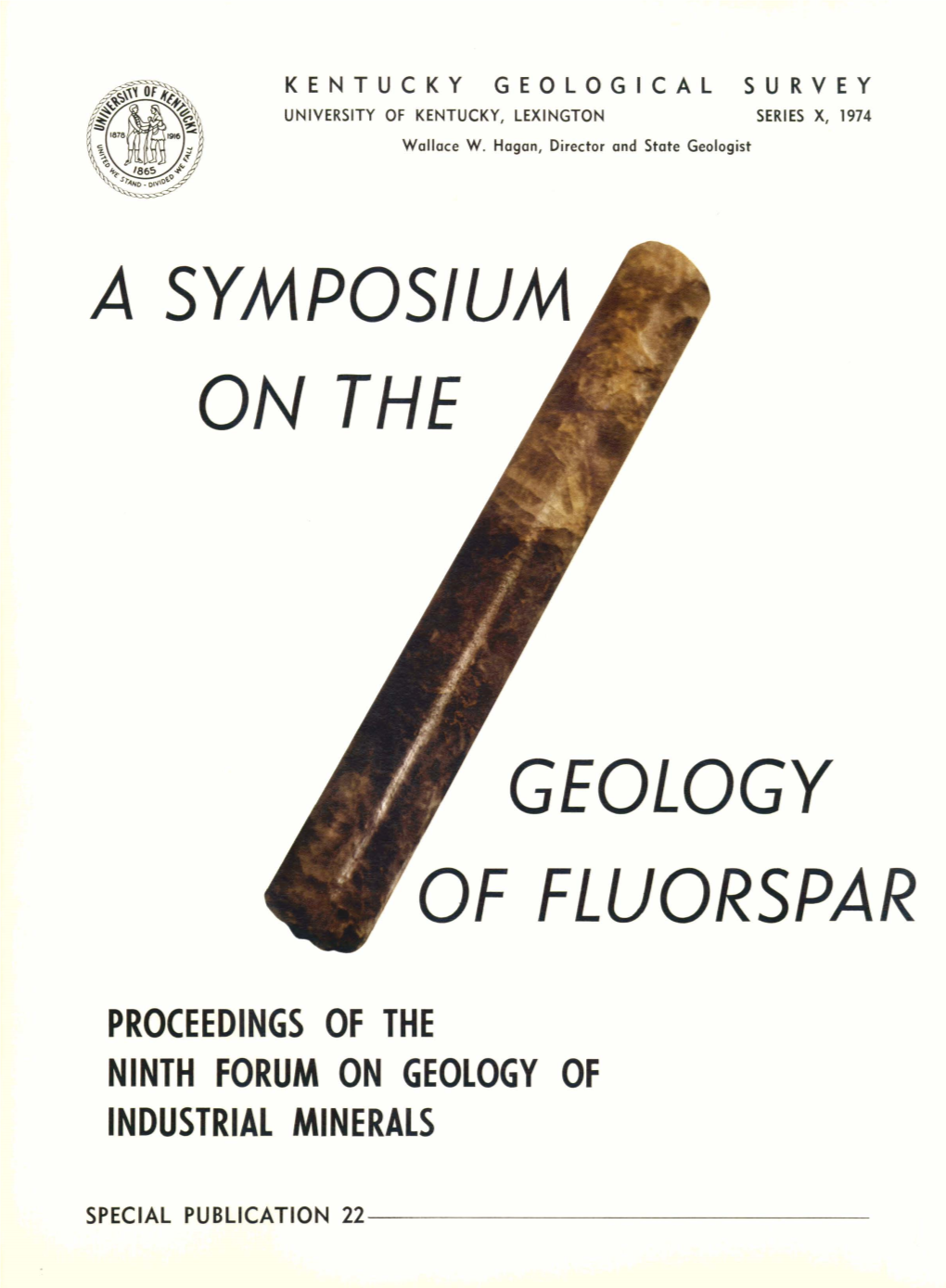 A Symposium on the Geology of Fluorspar