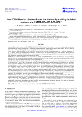 New XMM-Newton Observation of the Thermally Emitting Isolated Neutron Star 2XMM J104608.7-594306