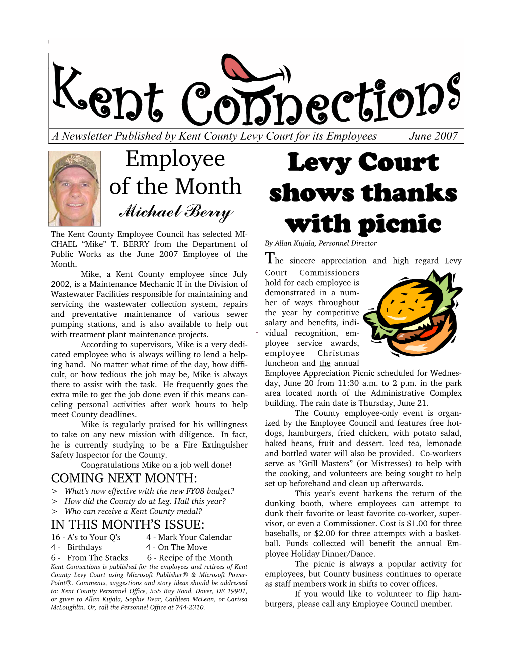 Levy Court Shows Thanks with Picnic
