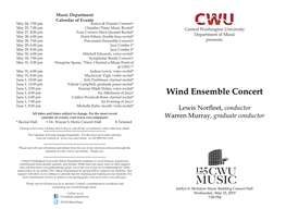 Wind Ensemble Concert