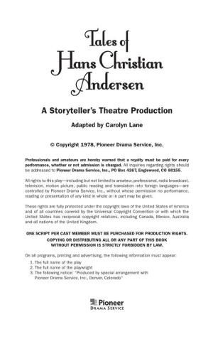 A Storyteller's Theatre Production