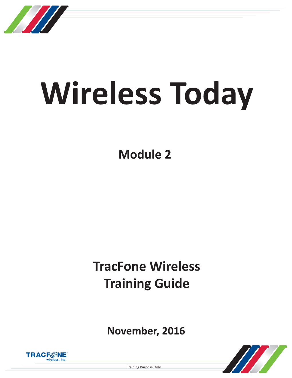 Tracfone Wireless Training Guide