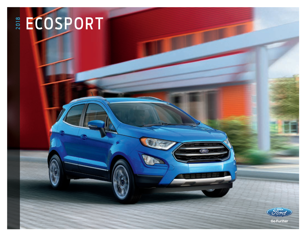 2018 Ford Ecosport Brochure
