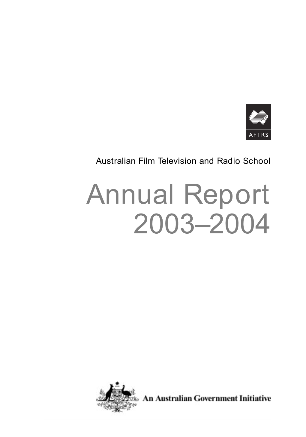 Annual Report 2003–2004