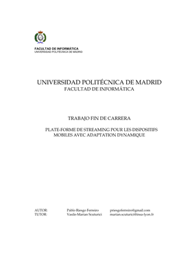 Universidad Politécnica De Madrid