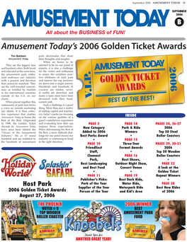 Golden Ticket Issue 2006