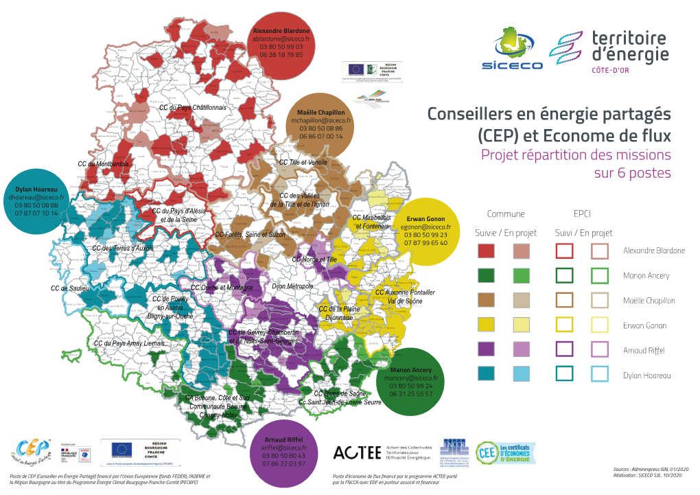 Conseillers En Énergie Partagés (CEP) Et Econome De Flux