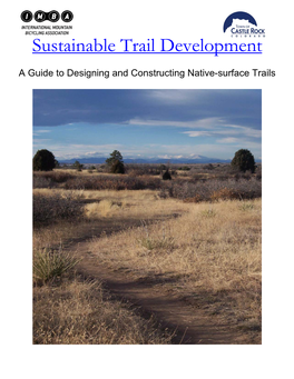 Sustainable Trail Development Guidelines