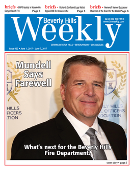 Mundell Says Farewell