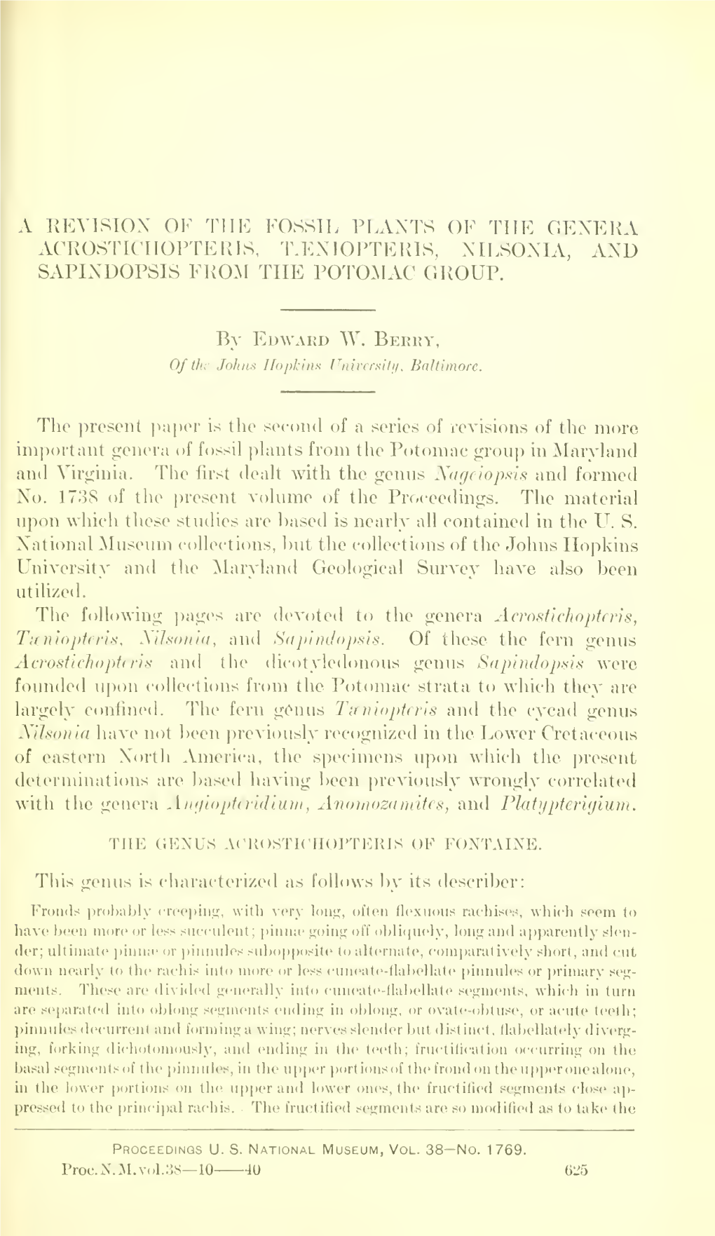 Proceedings of the United States National Museum