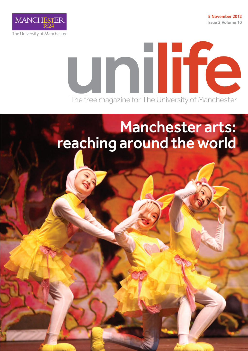 Manchester Arts: Reaching Around the World Message from the President