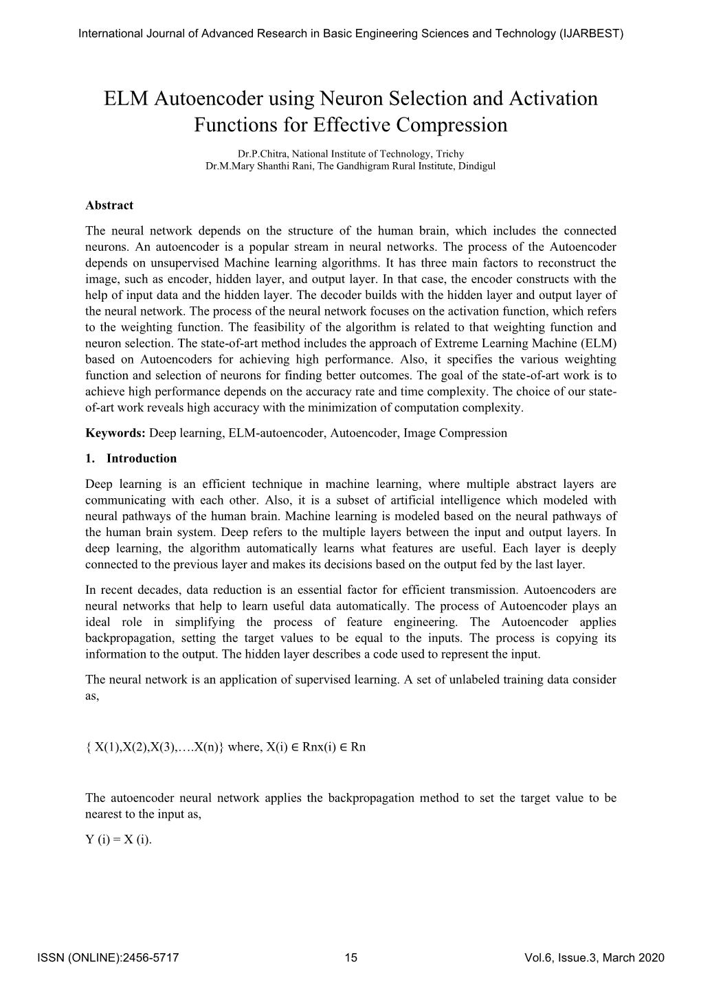 ELM Autoencoder Using Neuron Selection and Activation Functions for Effective Compression